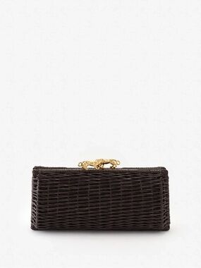 J.McLaughlin Keaton wicker clutch
